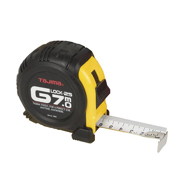 Flexometro G-Lock 25 7 mts Tajima