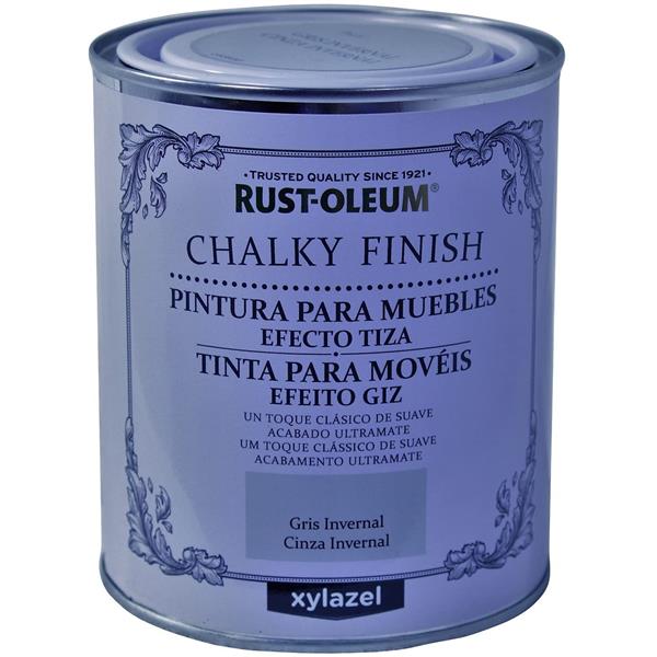 GrisInver 750 RUSTOLEUM CHALKY FINISH PINT MUEBLES 
