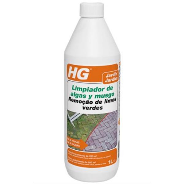 HG Limpiador de algas y musgo 1 L JARDIN