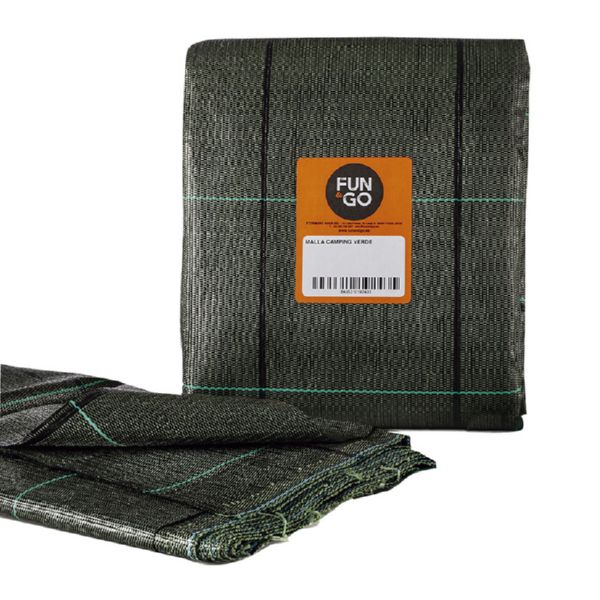 Malla suelo camping verde 3x4 m