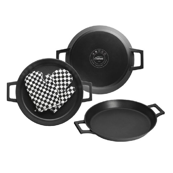 PAELLERA ABSOLUT BLACK 36CM