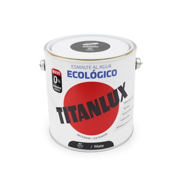 TITAN ECO NEGRO MATE 750ml