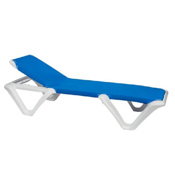 TUMBONA EVA PRO COLOR AZUL / CHASIS COLOR BLANCO
