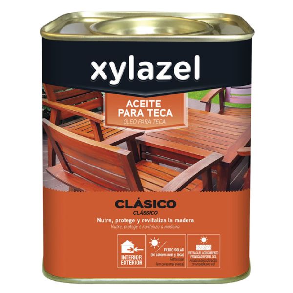 XZ ACEITE TECA INCOLORO 750 ML