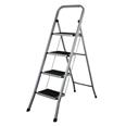 Escalera acero 4 peldanos Habitex