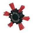 Cepillo nylon rojo aspa 100 mm. RATIO
