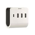 Adaptador 3 USB A + 1 USB C 24W SIMON