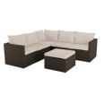 CONJUNTO BARBADOS. Rinconera+2 sofas+mesa