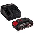 STARTER KIT CARGADOR + BATERIA 2.5AH EINHELL